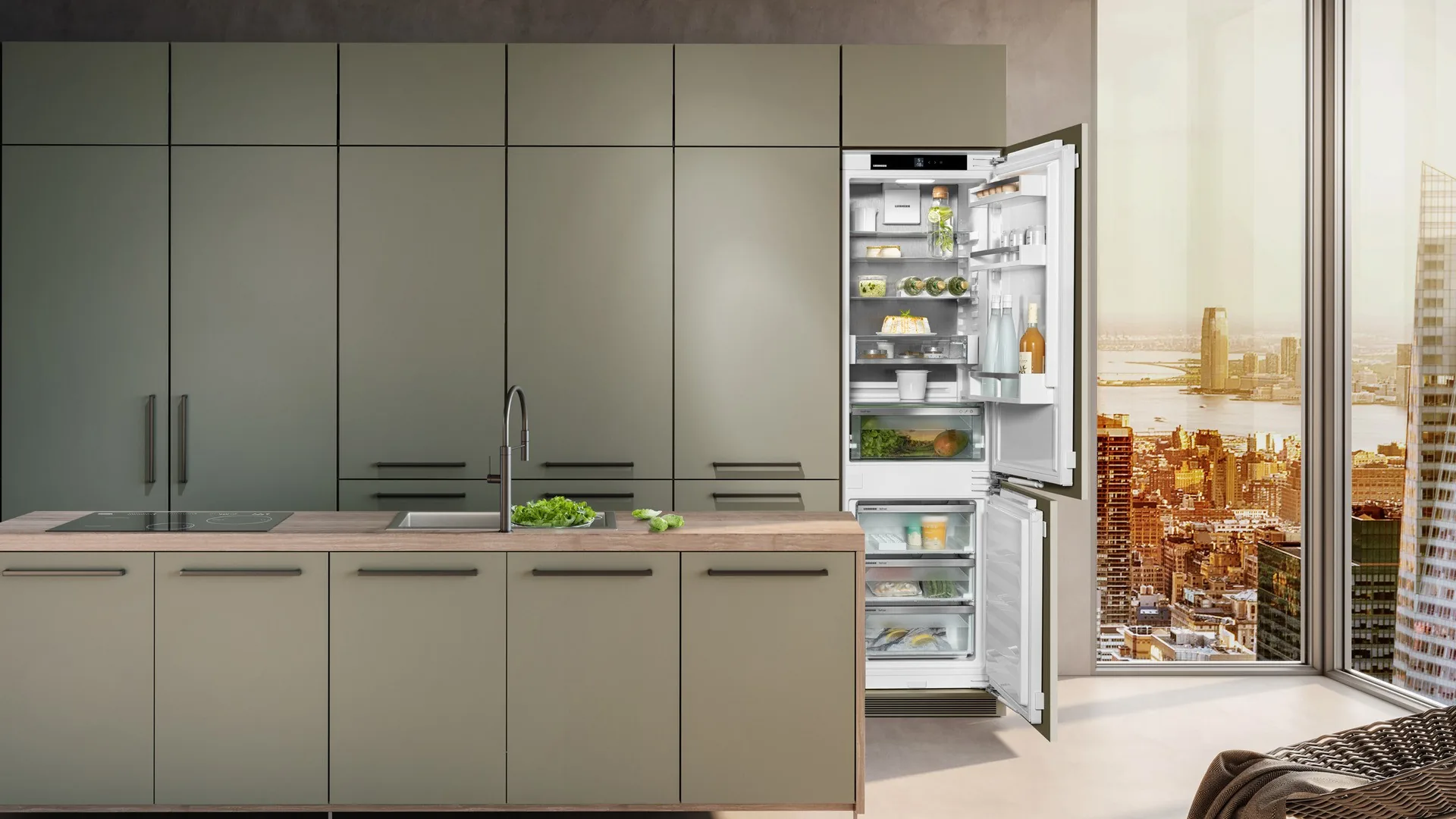 Liebherr appliances – Fully Integrated Built In Fridge Freezer Icnh5123 Liebherr 1