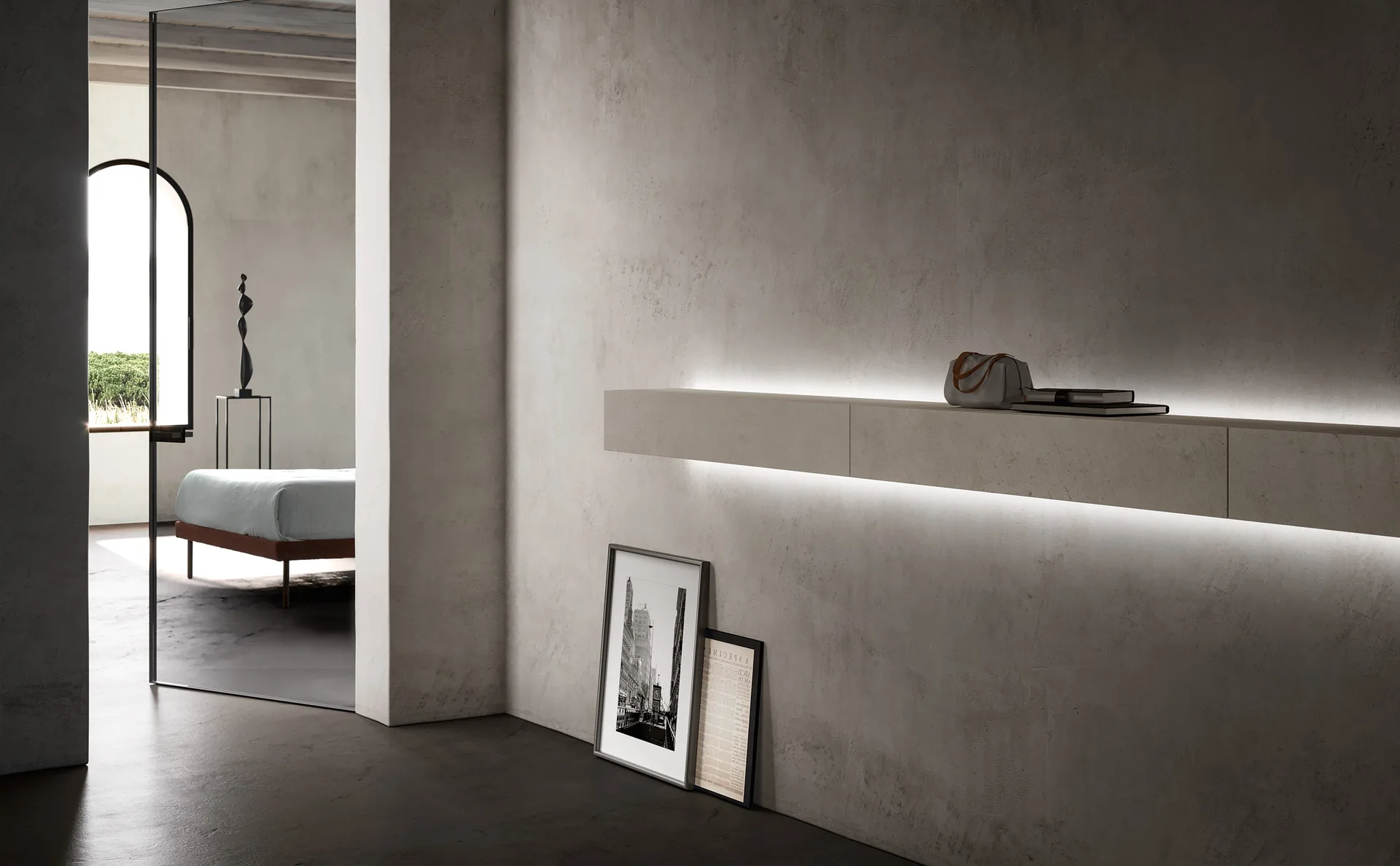 Caccaro closet – Zona Giorno Base