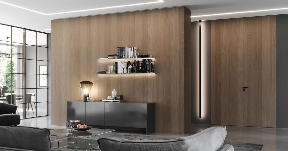 Bertolotto Porte doors – Essenza Glegno Tranciato